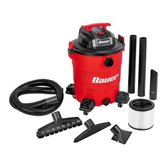 BAUER 14 Gallon Wet/Dry Vacuum