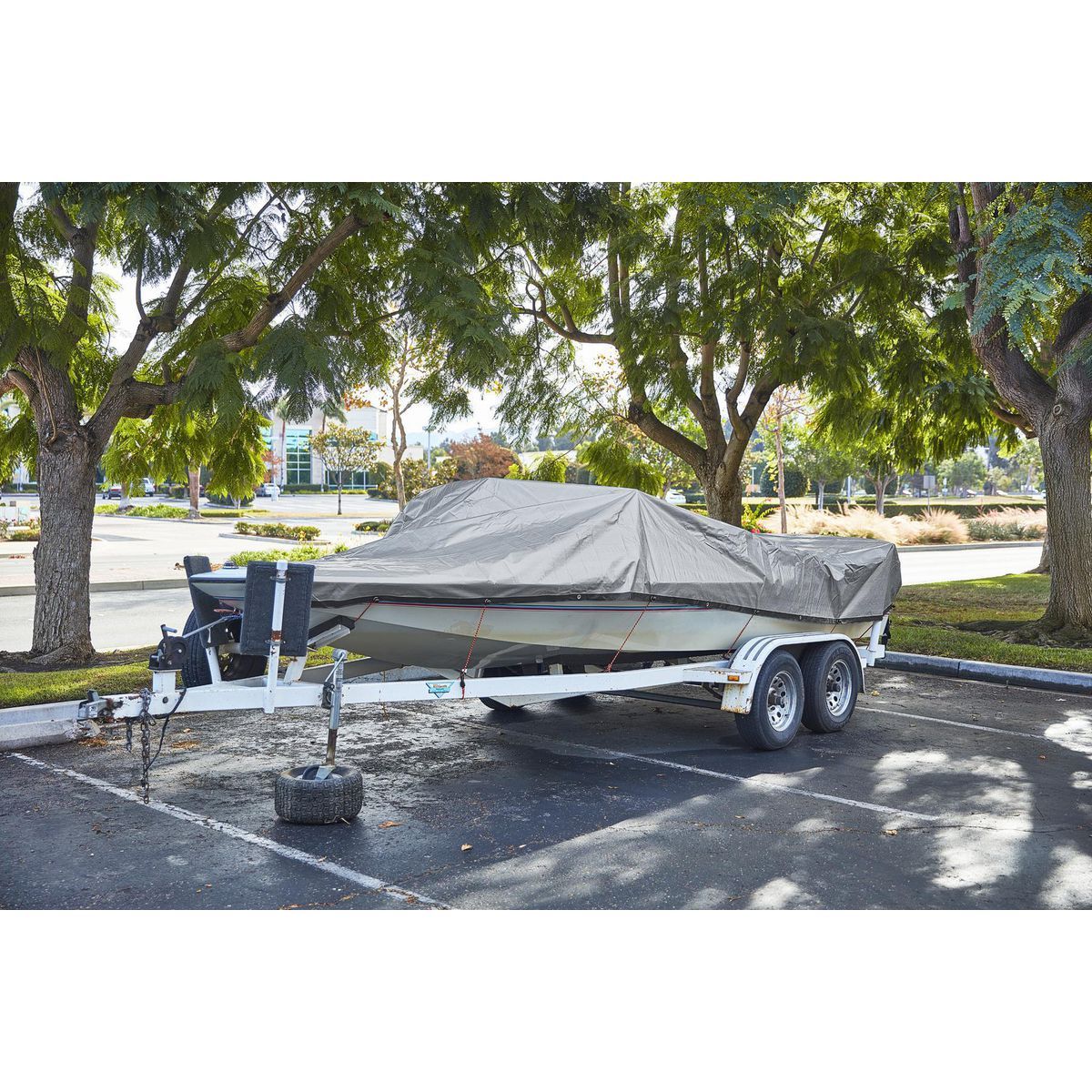 20 ft. x 30 ft. Silver and Black Extreme-Duty, Weather-Resistant Tarp