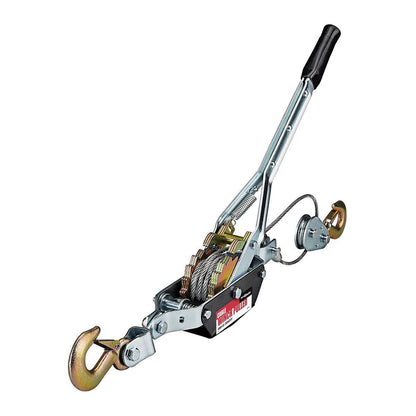 HAUL-MASTER 4000 lb., 2 Ton Capacity 10 ft. Cable Winch Puller