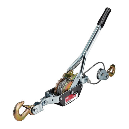 HAUL-MASTER 4000 lb., 2 Ton Capacity 10 ft. Cable Winch Puller