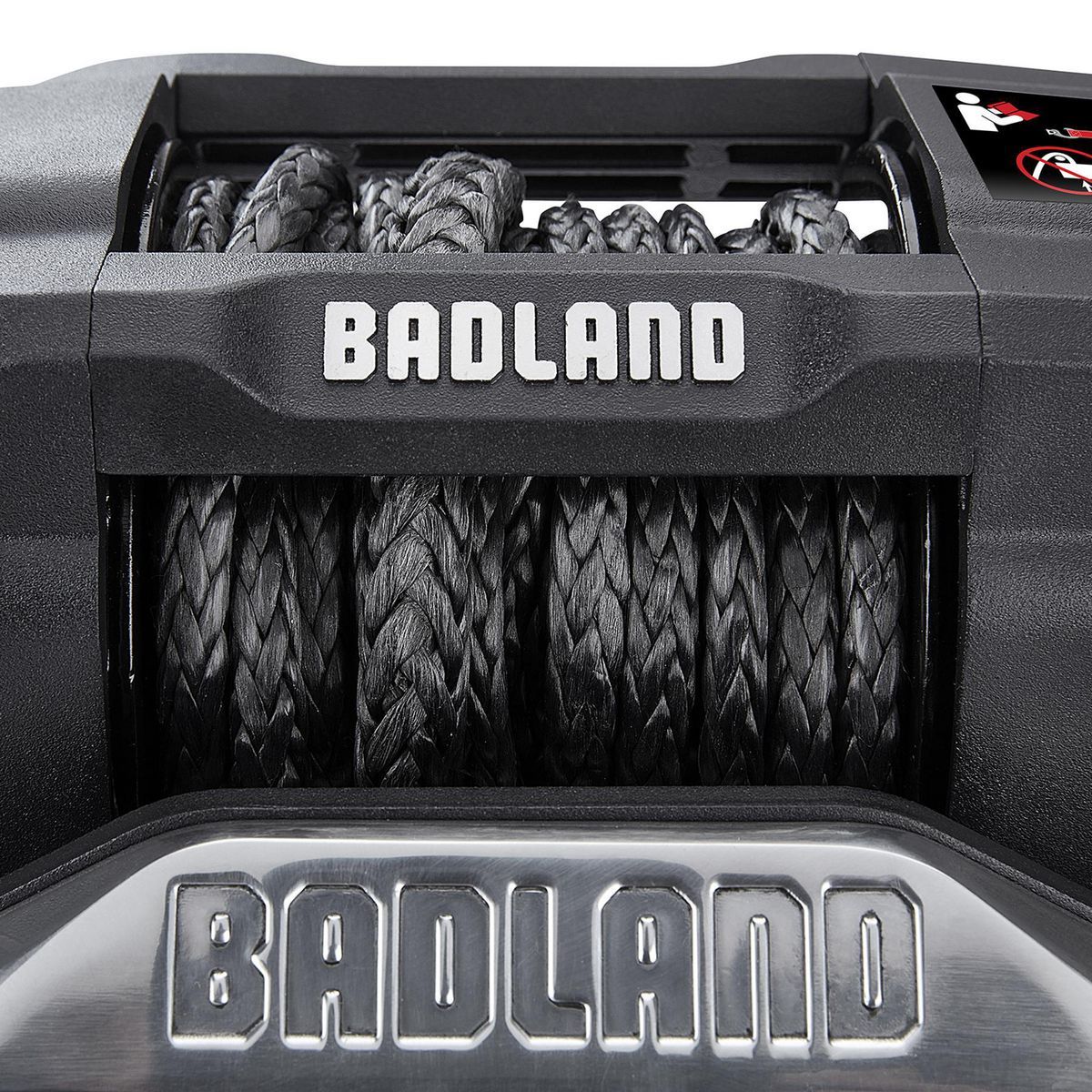 BADLAND APEX 5500 lb. UTV Short-Drum Winch with Synthetic Rope
