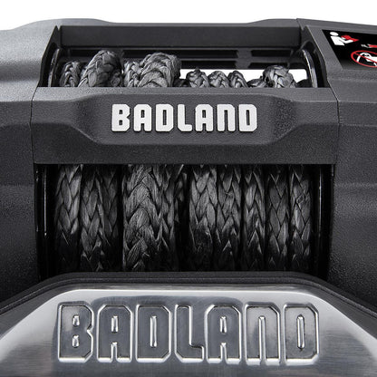 BADLAND APEX 5500 lb. UTV Short-Drum Winch with Synthetic Rope
