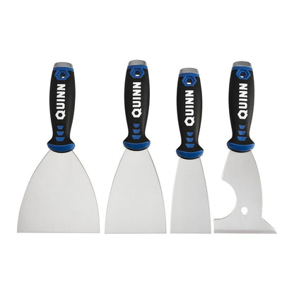 QUINN Premium Putty Knife/Scraper Set, 4 Piece