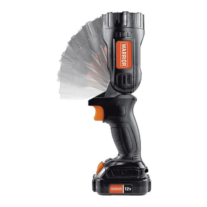 WARRIOR 12V Cordless 3/8 in. Drill and Flashlight 2-Tool Combo Kit with Battery and Charger