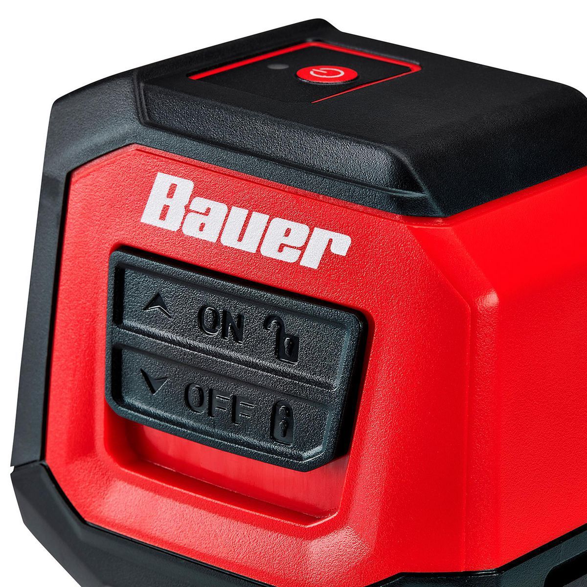 BAUER 30 ft. Self-Leveling Cross Line Laser Level