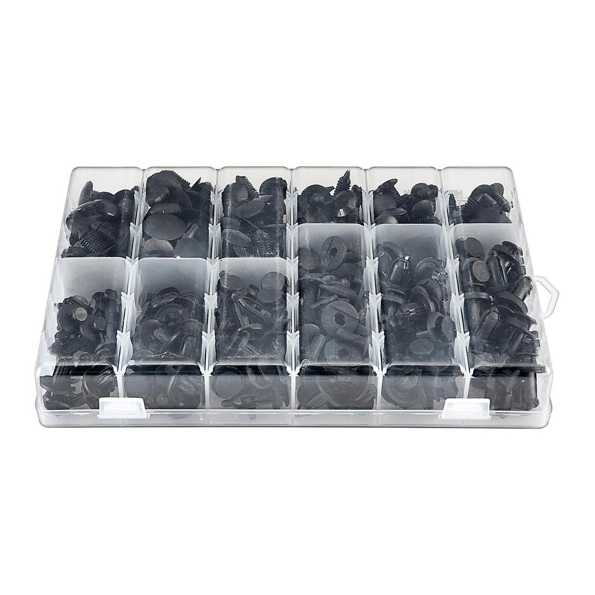 PITTSBURGH Automotive Plastic Fastener Kit, 240 Piece