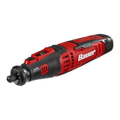 BAUER 8V Cordless Variable Speed Rotary Tool Kit, 40 Piece