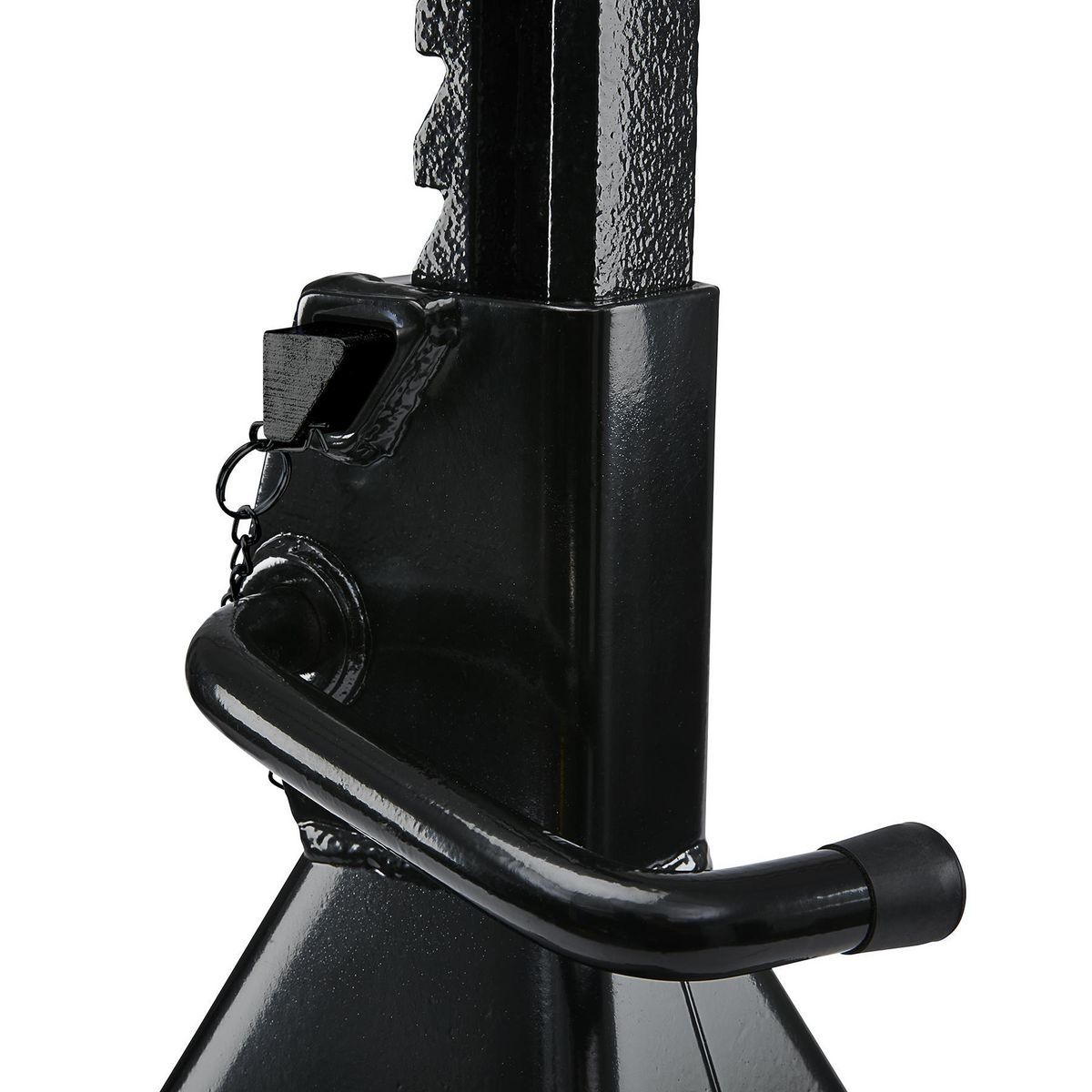 DAYTONA 12 Ton Heavy Duty Ratcheting Jack Stands, Black