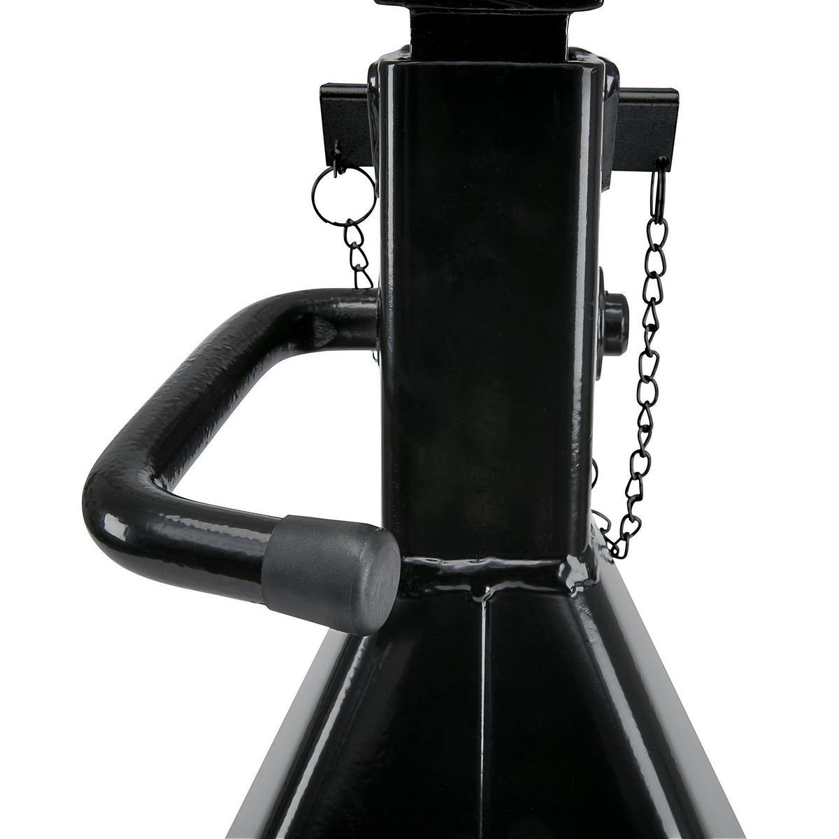 DAYTONA 12 Ton Heavy Duty Ratcheting Jack Stands, Black