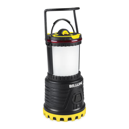 BRAUN 2000 Lumen Rechargeable Waterproof LED Lantern/Battery Bank