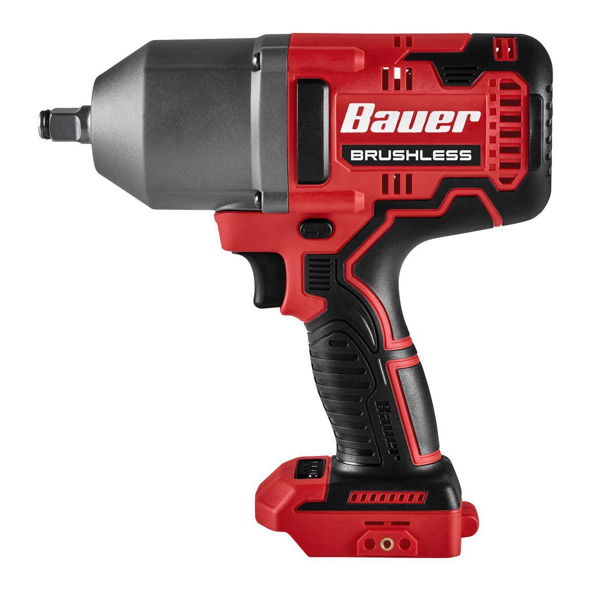 BAUER 20V Brushless Cordless 1/2 in. High-Torque Impact Wrench - Tool Only