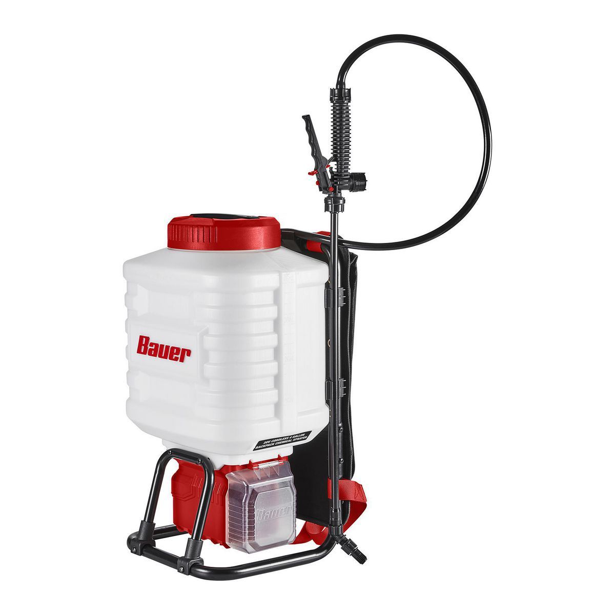 BAUER 20V Cordless 4 Gallon Backpack Chemical Sprayer - Tool Only