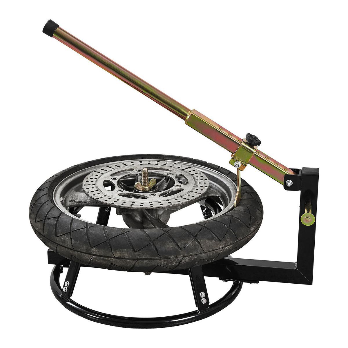 PITTSBURGH Motorcycle Tire Change Stand with Bead Breaker