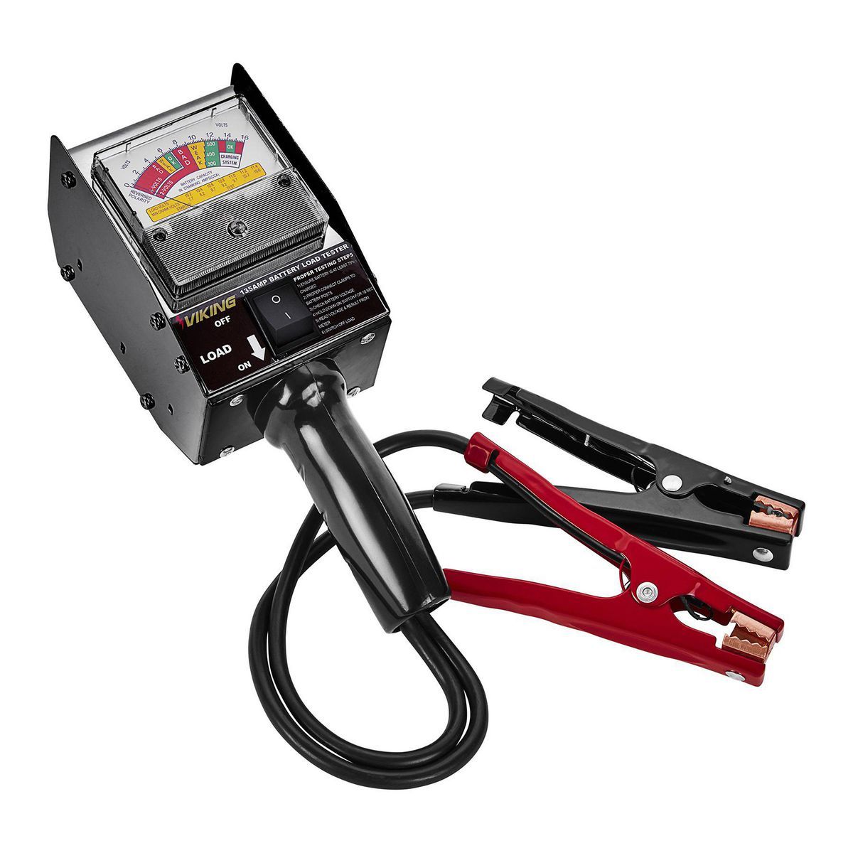 VIKING 135 Amp, 6, 12V Battery and System Load Tester