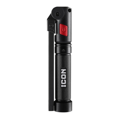 ICON 800 Lumen LED Rechargeable Magnetic Handheld Foldable Slim Bar Work Light, Black