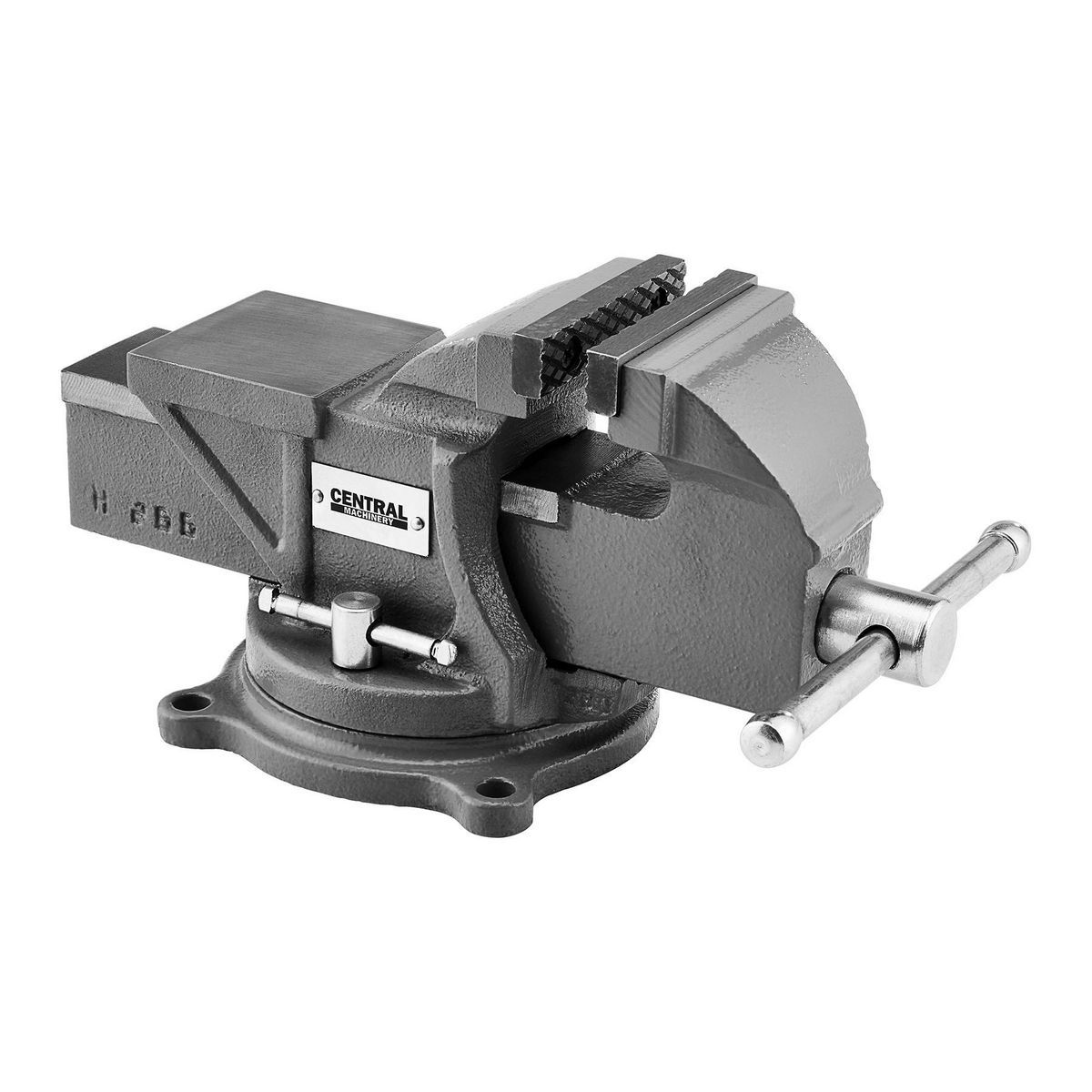 CENTRAL MACHINERY 3 in. Swivel Vise with Anvil