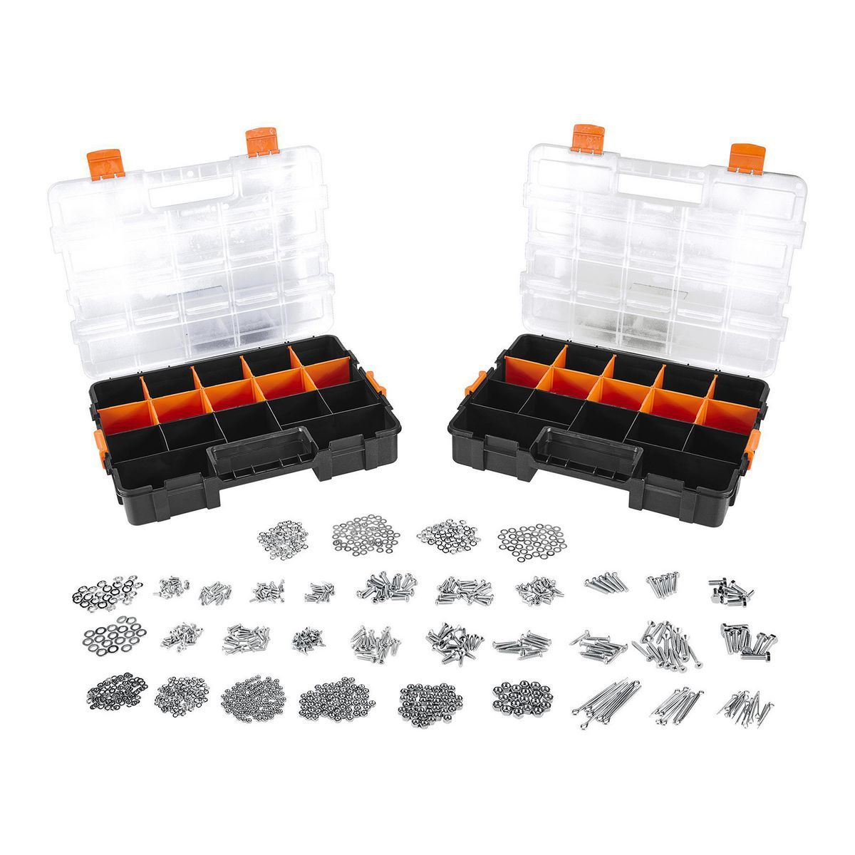 STOREHOUSE Nut and Bolt Assortment Case, 1001-Piece