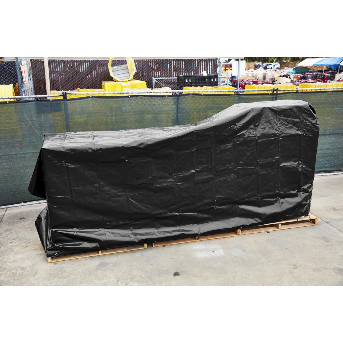 12 ft. x 16 ft. Silver and Black Extreme-Duty, Weather-Resistant Tarp