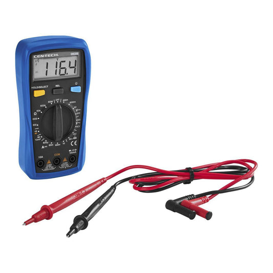 CEN-TECH 9-Function Digital Multimeter with Audible Continuity