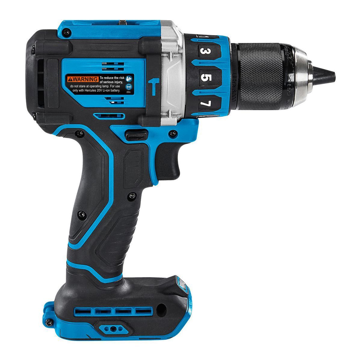 HERCULES 20V Brushless Cordless 1/2 in. Compact Hammer Drill/Driver - Tool Only