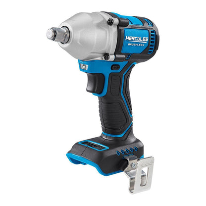 HERCULES 20V Brushless Cordless 1/2 in. Compact, 4-Mode Impact Wrench with Friction Ring – Tool Only