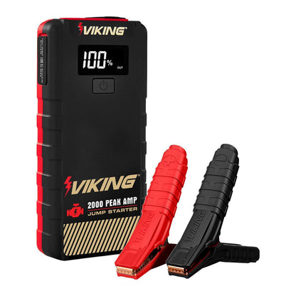 VIKING 2000 Peak Amp Lithium-Ion Jump Starter and Power Bank