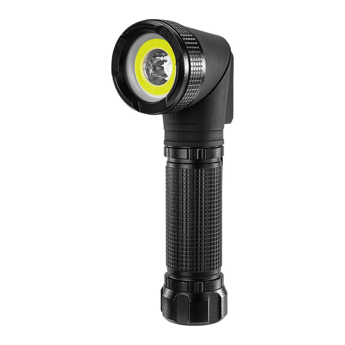 BRAUN 900 Lumen Rechargeable Swivel Head LED Flashlight