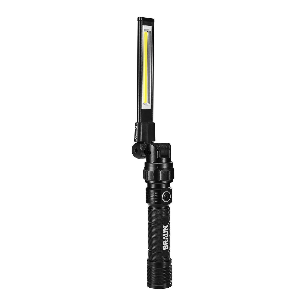 BRAUN 500 Lumen LED Rechargeable Magnetic Handheld Foldable Slim Bar Work Light