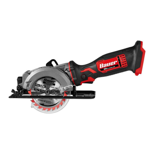 BAUER 20V Cordless, 4-1/2 in. Circular Saw – Tool Only