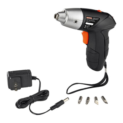 WARRIOR 4.8V Cordless 1/4 in. Screwdriver Kit