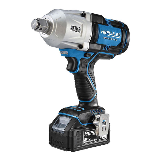 HERCULES 20V Brushless Cordless 3/4 in. Ultra Torque Impact Wrench with Friction Ring - Tool Only