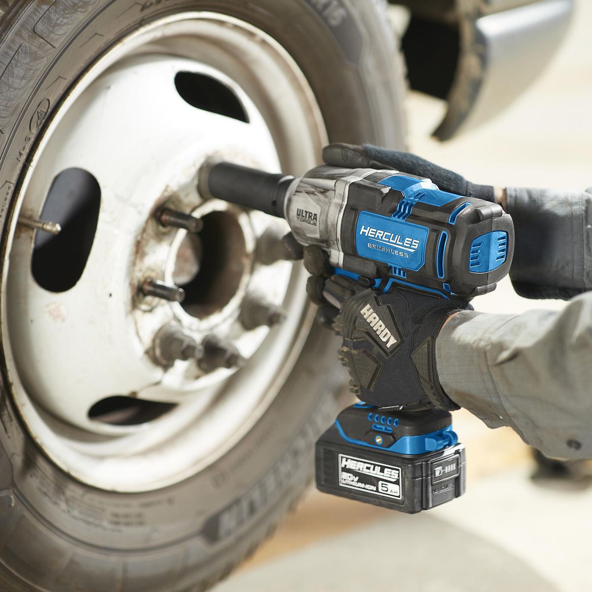 HERCULES 20V Brushless Cordless 3/4 in. Ultra Torque Impact Wrench with Friction Ring - Tool Only