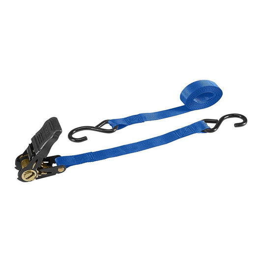 HAUL-MASTER 500 lb. Capacity 1 in. x 14 ft. Ratcheting Tie Down