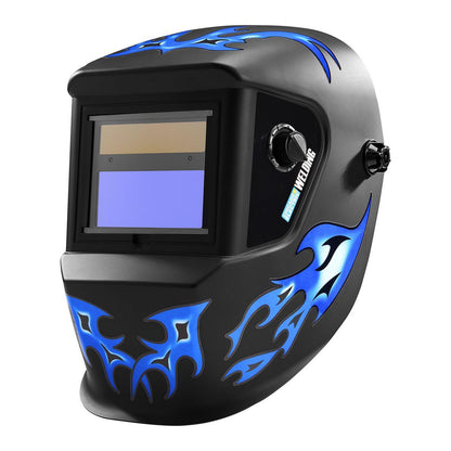 CHICAGO ELECTRIC Blue Design Auto-Darkening Welding Helmet