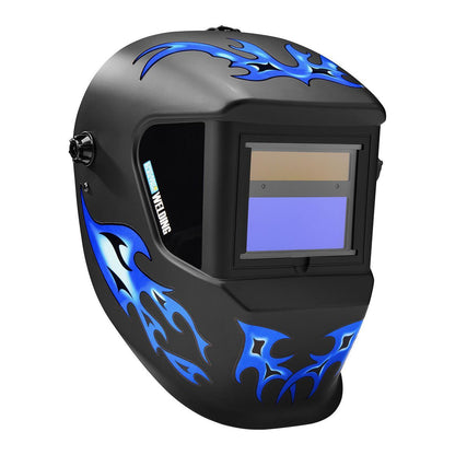 CHICAGO ELECTRIC Blue Design Auto-Darkening Welding Helmet