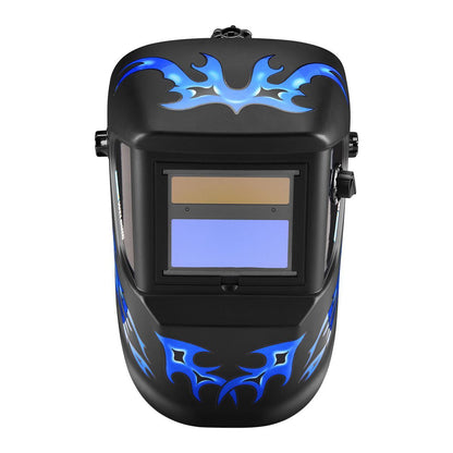 CHICAGO ELECTRIC Blue Design Auto-Darkening Welding Helmet