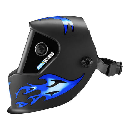 CHICAGO ELECTRIC Blue Design Auto-Darkening Welding Helmet