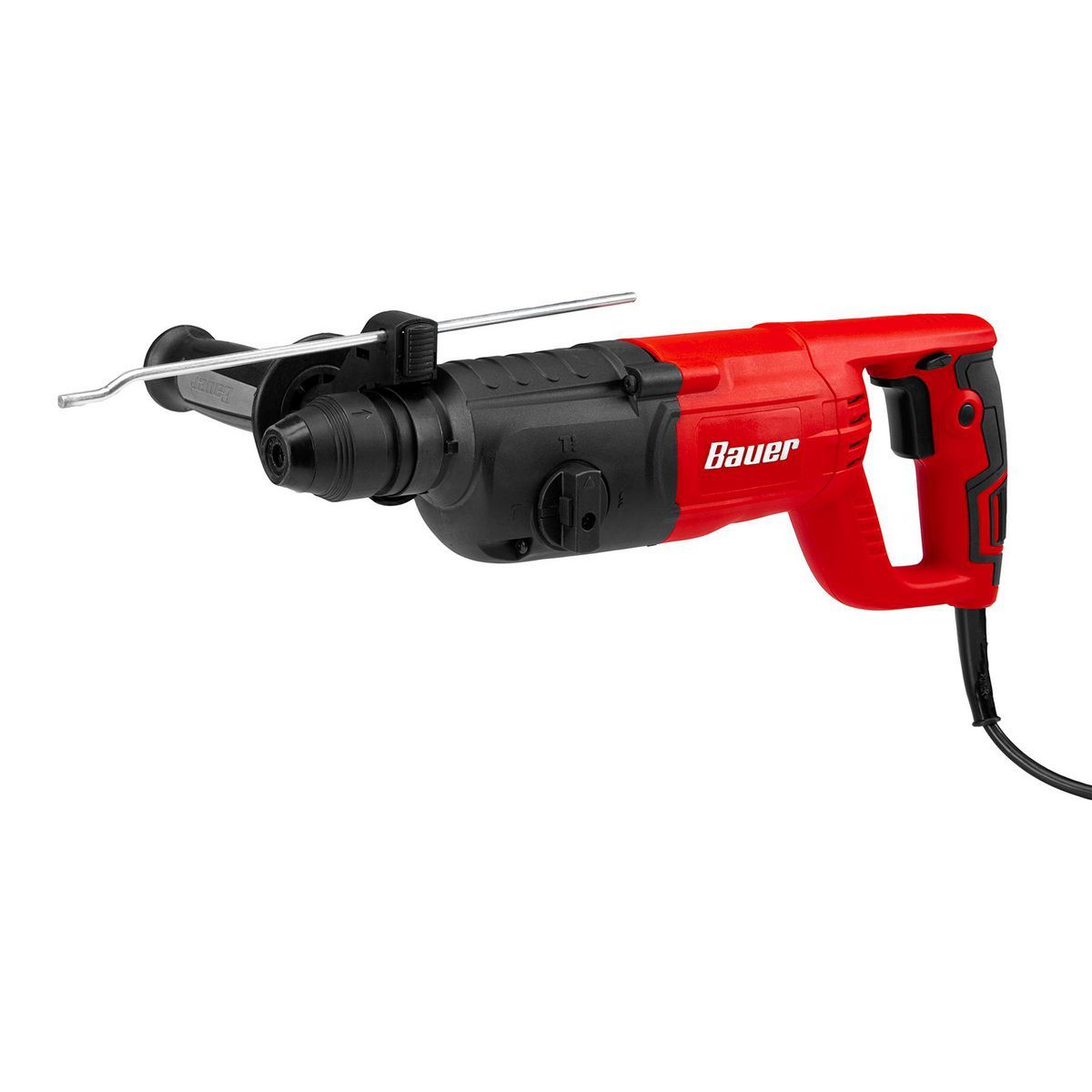 BAUER 7.3 Amp, 1 in. SDS-PLUS Type Variable-Speed Rotary Hammer