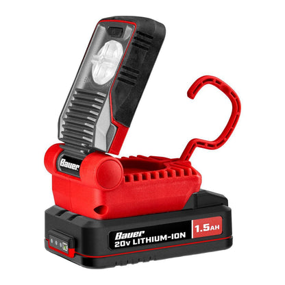 BAUER 20V Cordless 150/300 Lumen Compact Flashlight – Tool Only