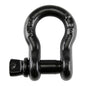 BADLAND 1/2 in. D-Ring Shackle for ATV, Black