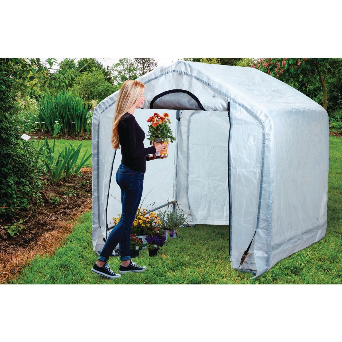 ONE STOP GARDENS 6 Ft. x 6 Ft. Greenhouse