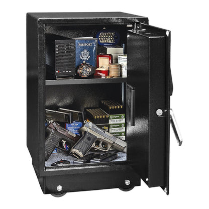 UNION SAFE COMPANY 1.51 cu. Ft. Electronic Lock Gun Floor Safe