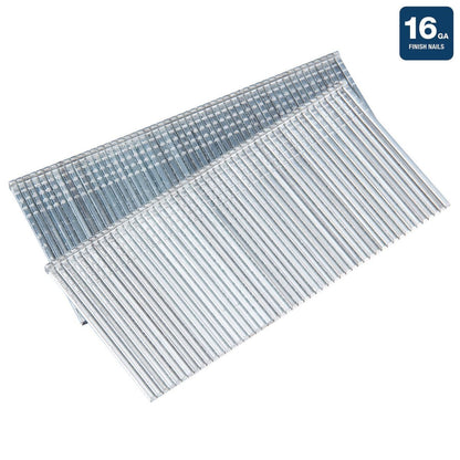 FASTENSTRONG 1-1/2 in. 16 GA Galvanized Finish Nails, 1000 Piece