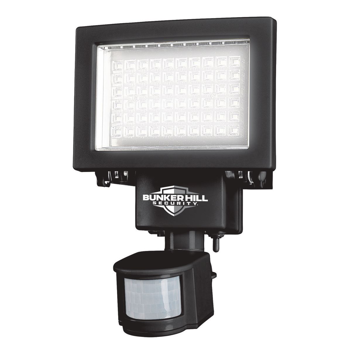 BUNKER HILL SECURITY 500 Lumen LED Solar Security Light - Black