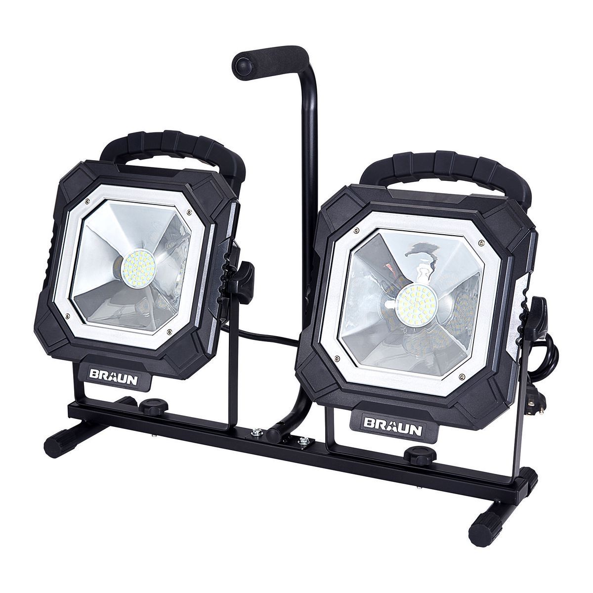 BRAUN 4500 Lumen Dual-Head LED Work Light