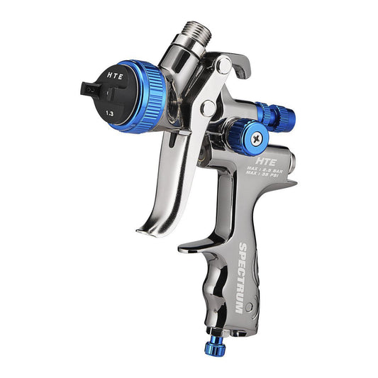 SPECTRUM Premium HTE Gravity-Feed Air Spray Gun with Side Fan Control