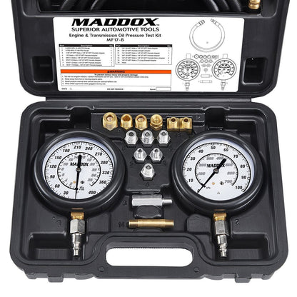 MADDOX Engine and Transmission Oil Pressure Test Kit