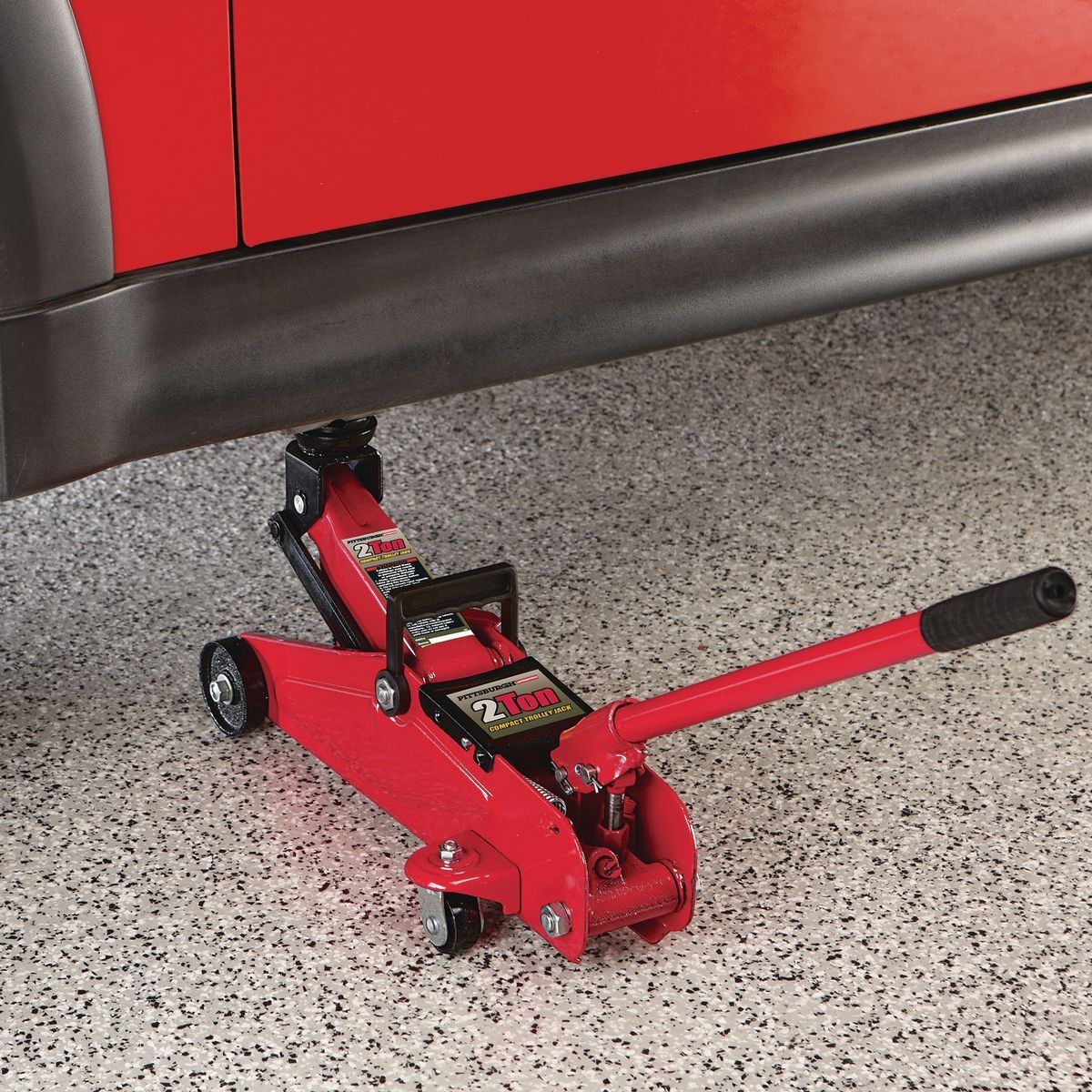 PITTSBURGH AUTOMOTIVE 2 Ton Compact Trolley Jack