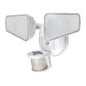 BUNKER HILL SECURITY 2150 Lumen Dual Head Hardwired LED Security Light