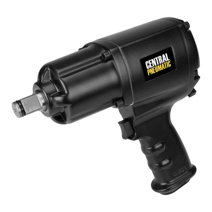 CENTRAL PNEUMATIC 3/4 in. Cast Aluminum Air Impact Wrench, Twin Hammer, 1000 ft. lbs.